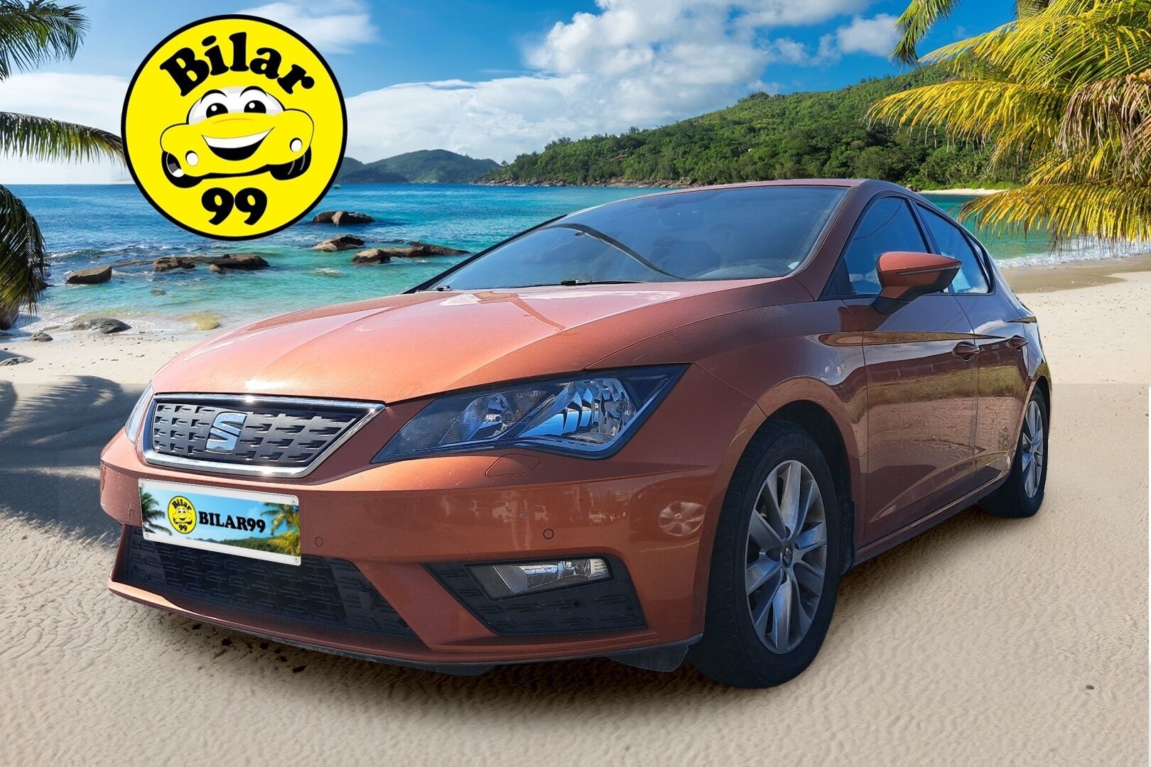 Seat Leon 2018 1,0 TSI 115 Ecomotive Style DSG - | Suomi-auto| Vakkari | Tutkat | 2x renkaat | Bluetooth | 