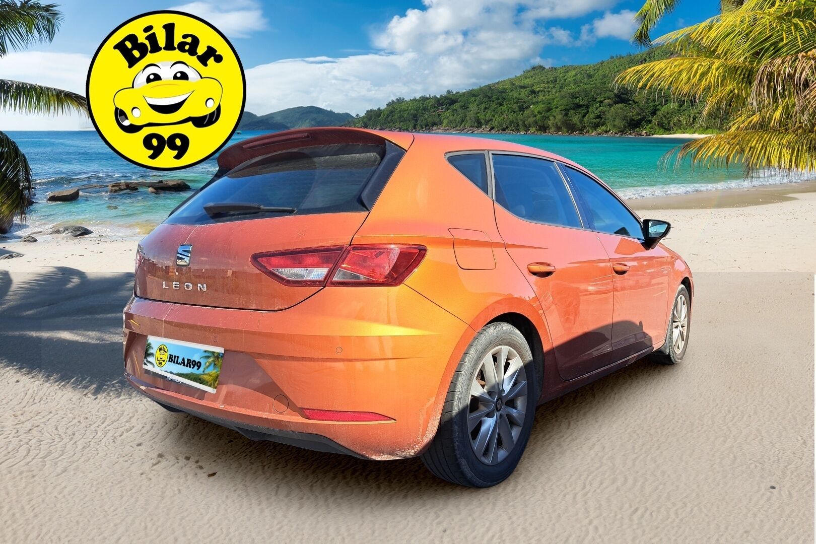 Seat Leon 2018 1,0 TSI 115 Ecomotive Style DSG - | Suomi-auto| Vakkari | Tutkat | 2x renkaat | Bluetooth | 