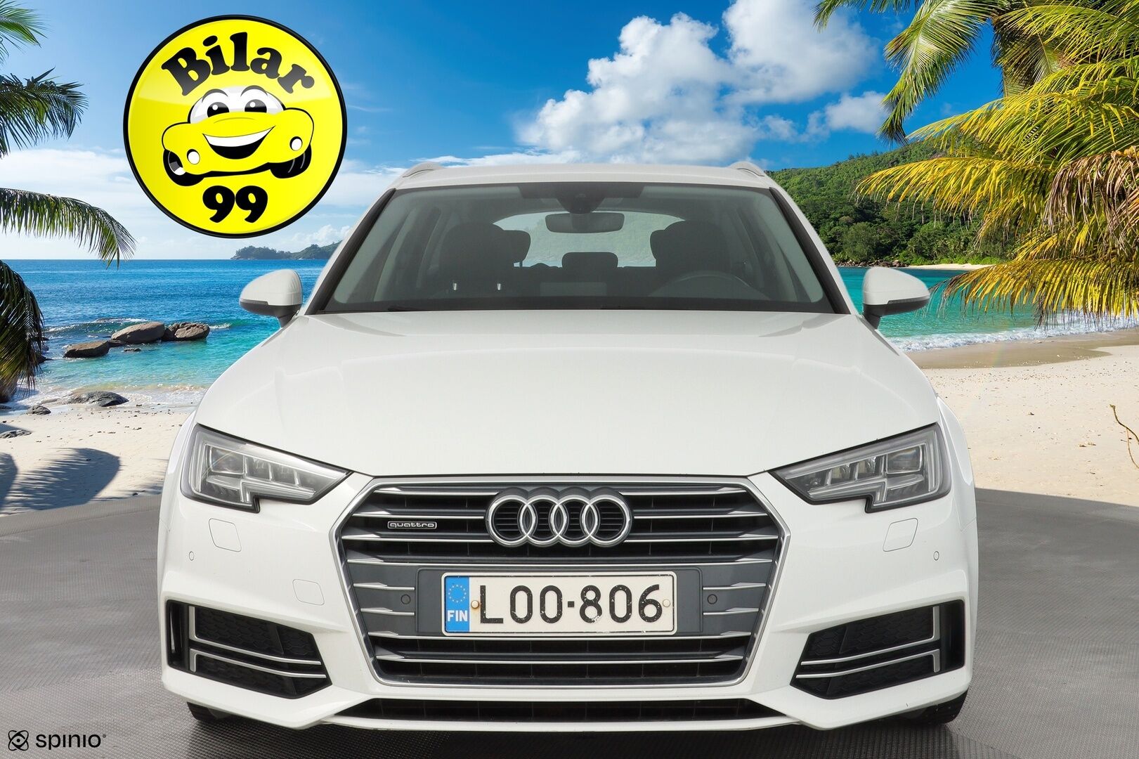 Audi A4 2018 Avant Business Sport Comfort S line Edition 2,0 TDI 140 kW quattro S tronic * Webasto / Taittuva koukku / Tutkat / Matrix Led * - Suomi-auto / Kahdet OEM vanteet / Jakopää remontti 160tkm - HULLUT JOULUT KORKOTARJOUS 2,49% 