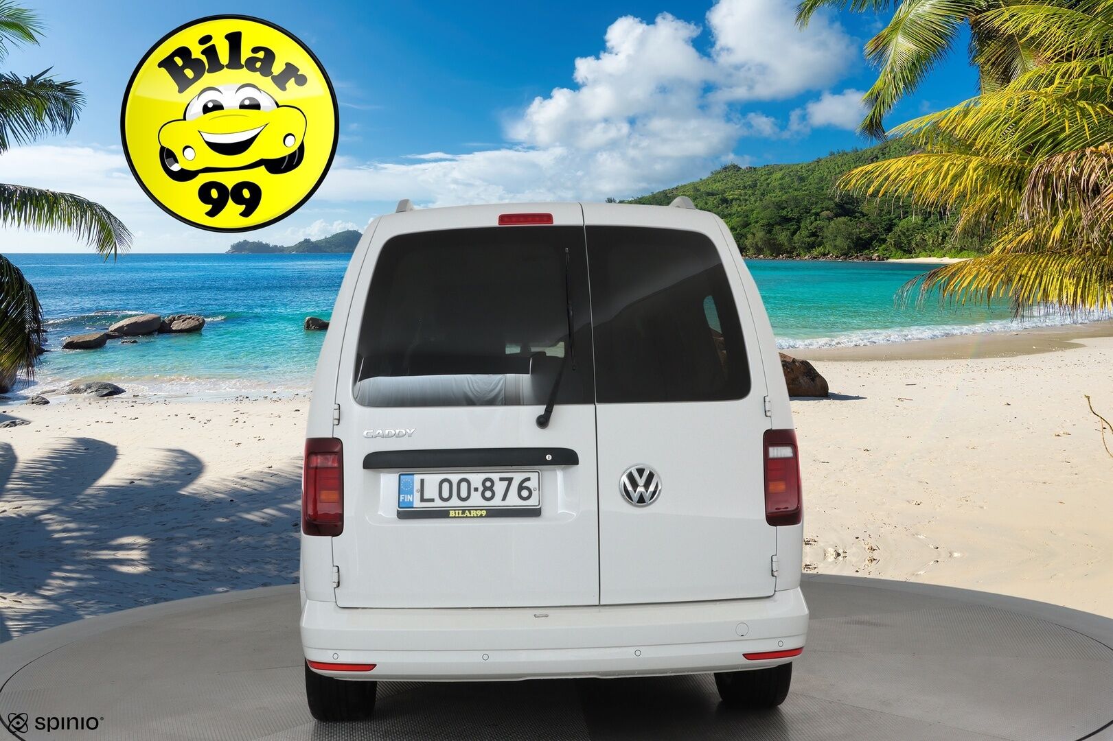 Volkswagen Caddy Maxi 2018 Highline 2,0 TDI 75kW DSG **Vakkari / Webasto / P.tutka / Navi / 7P / Nahka-Alcantara** - 3,99 % KORKOTARJOUS TÄHÄN AUTOON - Suomi-auto / Kahdet renkaat