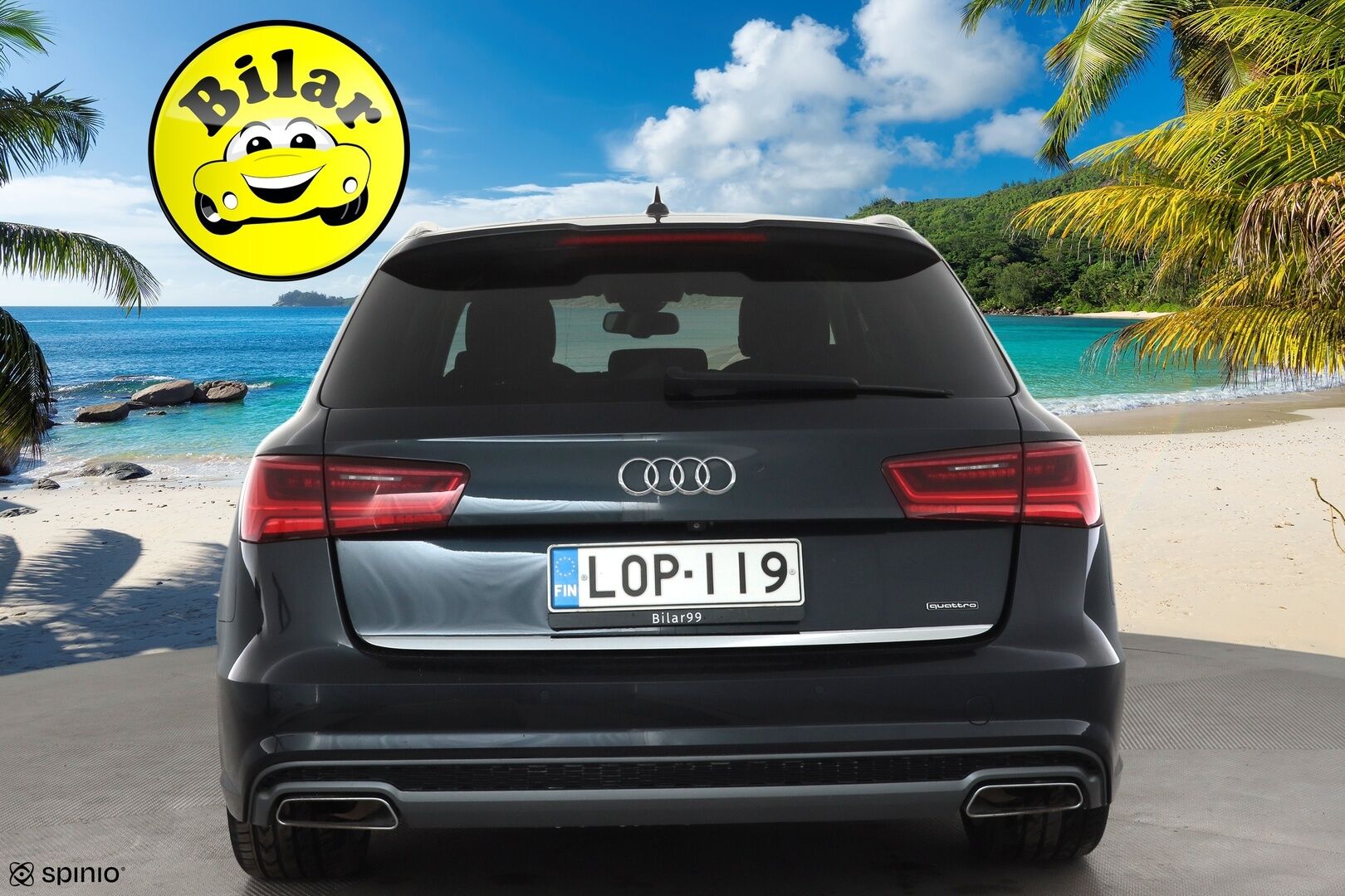 Audi A6 2018 Avant S line Business Sport 2,0 TDI 140 kW quattro S tronic - ACC | Suomi-auto | Facelift | Navi | Koukku | Ilma-alusta | Webasto | LED | P.Kamera | Sportpenkit | Sähköluukku | Kahdet renkaat ja vanteet