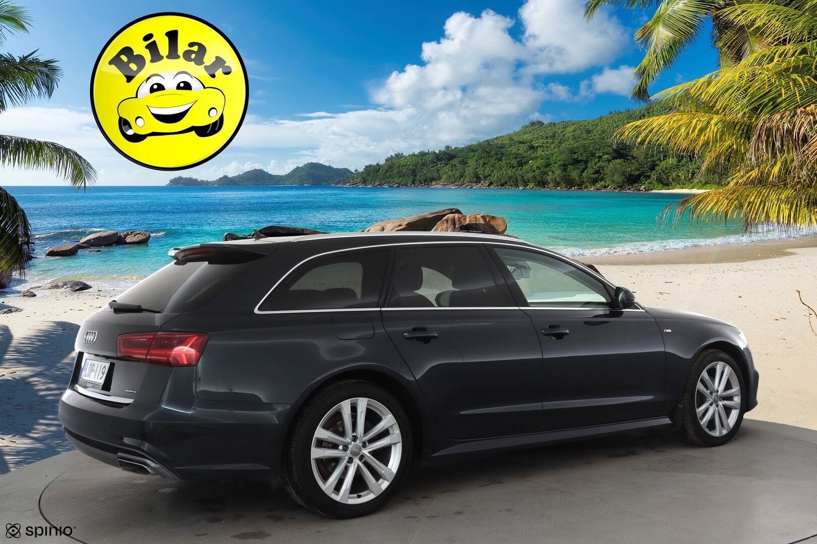 Audi A6 2018 Avant S line Business Sport 2,0 TDI 140 kW quattro S tronic - ACC | Suomi-auto | Facelift | Navi | Koukku | Ilma-alusta | Webasto | LED | P.Kamera | Sportpenkit | Sähköluukku | Kahdet renkaat ja vanteet