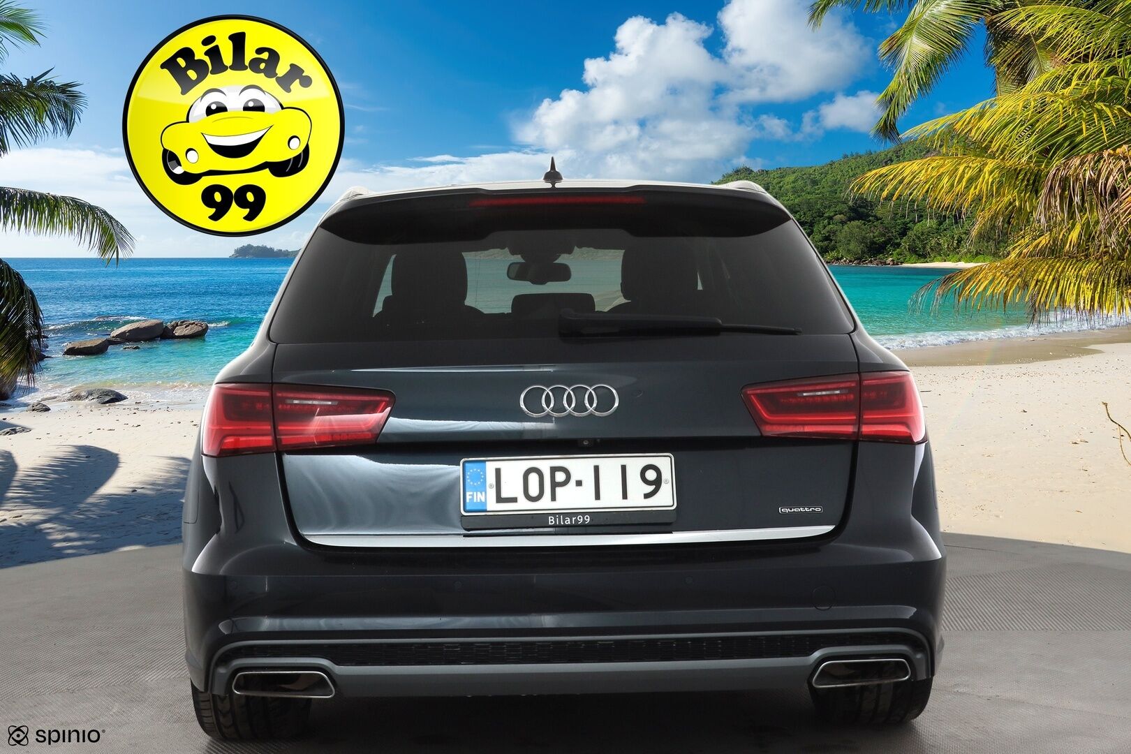Audi A6 2018 Avant S line Business Sport 2,0 TDI 140 kW quattro S tronic * Webasto / Koukku / Ilma-alusta / ACC / LED / P.Kamera * - Sportpenkit / Suomi-auto / Kahdet renkaat aluvanteilla - HULLUT AVAJAISHULINAT KORKOTARJOUS 3,29 %