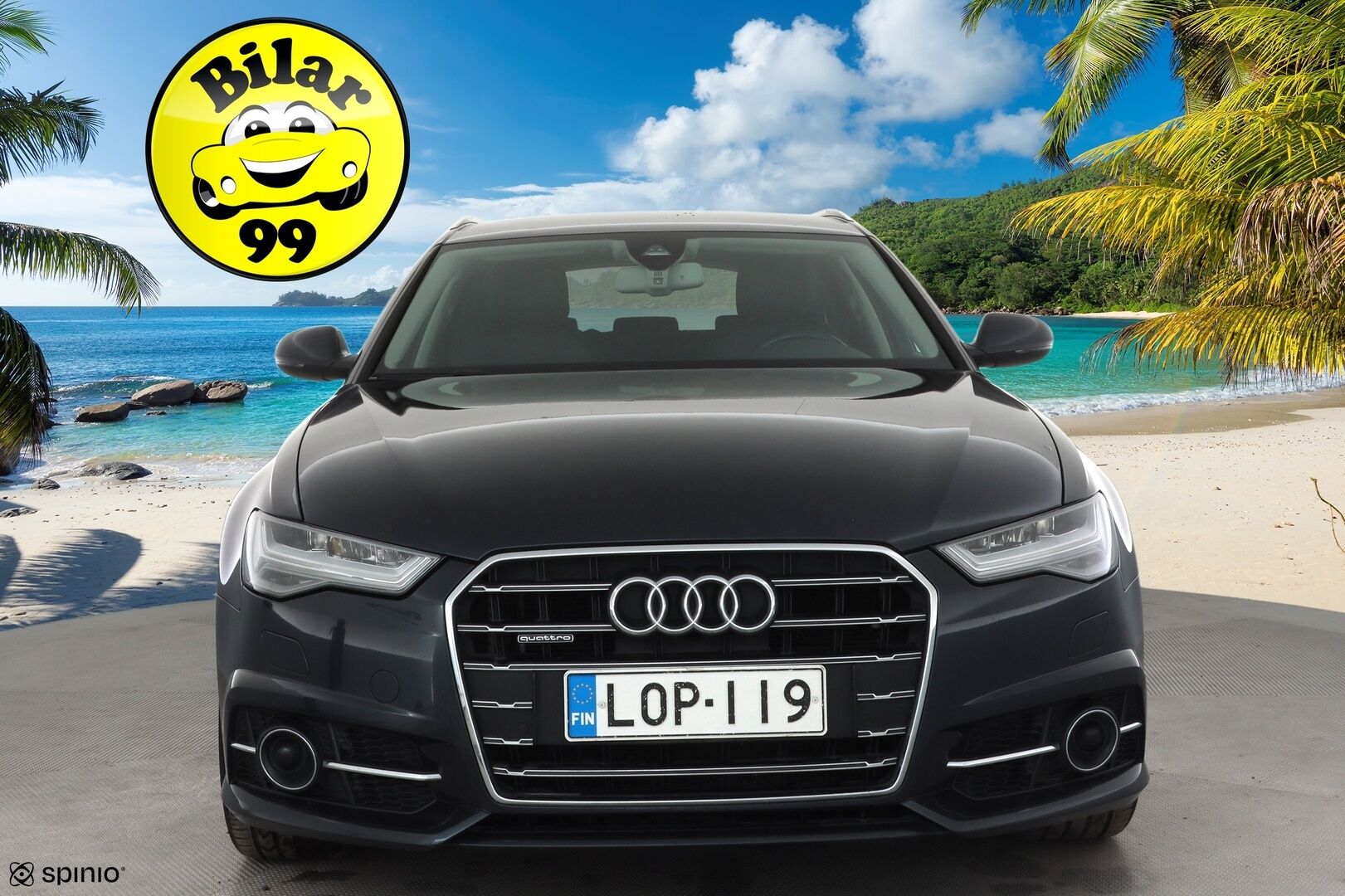 Audi A6 2018 Avant S line Business Sport 2,0 TDI 140 kW quattro S tronic * Webasto / Koukku / Ilma-alusta / ACC / LED / P.Kamera * - Sportpenkit / Suomi-auto / Kahdet renkaat aluvanteilla - HULLUT AVAJAISHULINAT KORKOTARJOUS 3,29 %
