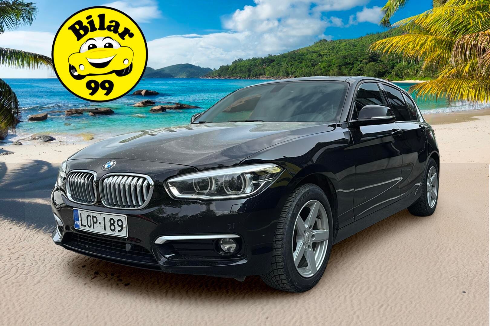 BMW 116 2018 F20 Hatchback 116d A Business Automatic Edition Urban*Suomi-auto / LED / Puolinahat / BT / Lohko+sis.p / Peruutustutka* - LCI / Polttoainepihi pikku bemari uudemmalla naamalla! / Juuri huollettu! / Kahdet hyvät renkaat!