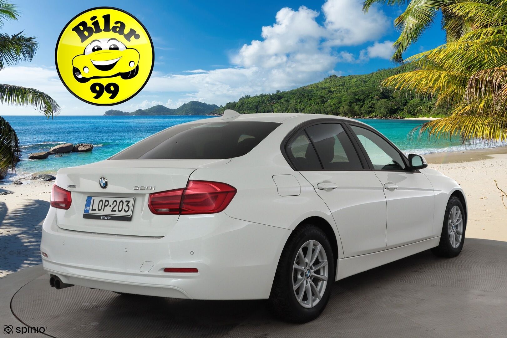 BMW 320 2018 F30 Sedan 320i A xDrive Business Exclusive * HiFi / LED / P.tutka / Sisätilanlämmitin / Sportnahat / Koukku / Navi * - Suomi-auto / Kahdet renkaat / Merkkihuollettu! - HULLU BLACKWEEK KORKOTARJOUS 2,49%