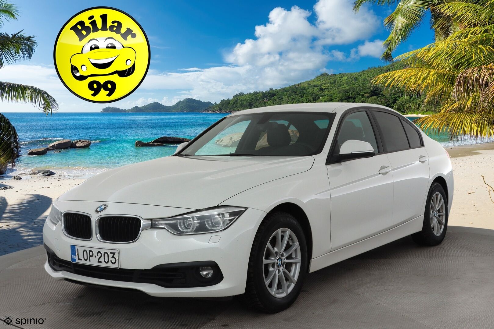 BMW 320 2018 F30 Sedan 320i A xDrive Business Exclusive * HiFi / LED / P.tutka / Sisätilanlämmitin / Sportnahat / Koukku / Navi * - Suomi-auto / Kahdet renkaat / Merkkihuollettu! - HULLU BLACKWEEK KORKOTARJOUS 2,49%