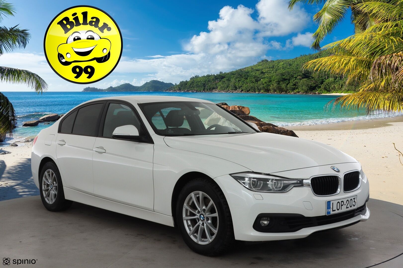 BMW 320 2018 F30 Sedan 320i A xDrive Business Exclusive * HiFi / LED / P.tutka / Sisätilanlämmitin / Sportnahat / Koukku / Navi * - Suomi-auto / Kahdet renkaat / Merkkihuollettu! - HULLU BLACKWEEK KORKOTARJOUS 2,49%