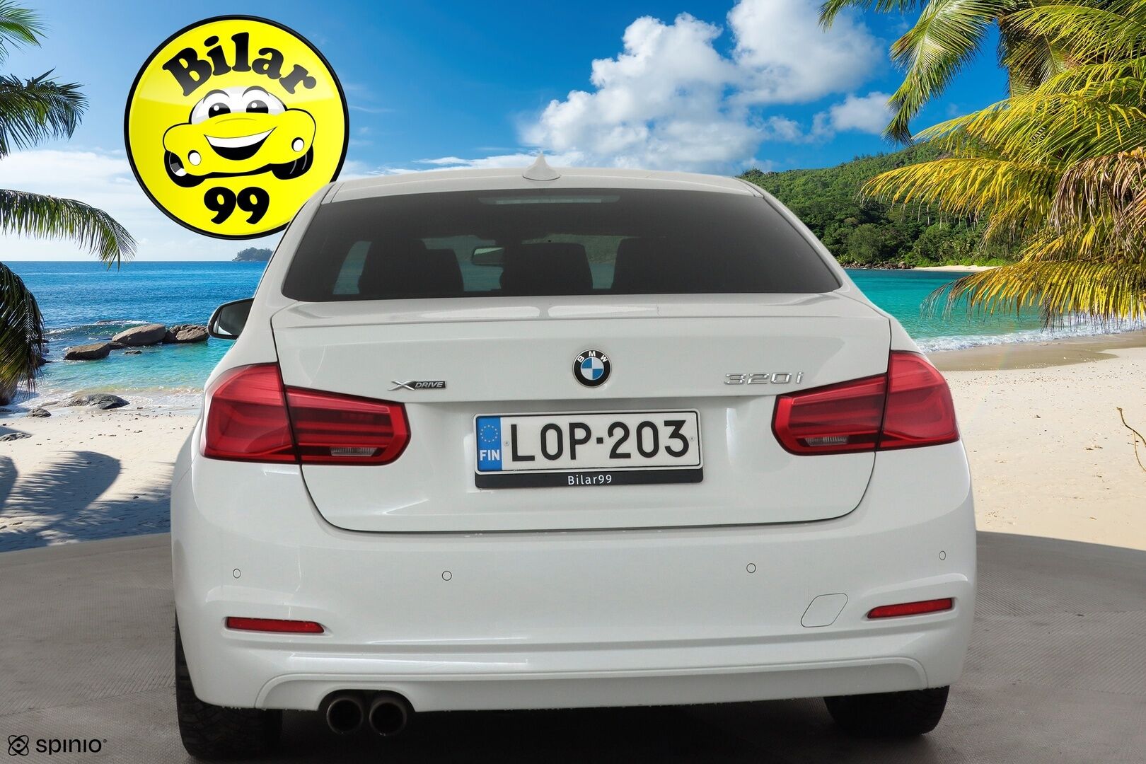 BMW 320 2018 F30 Sedan 320i A xDrive Business Exclusive * HiFi / LED / P.tutka / Sisätilanlämmitin / Sportnahat / Koukku / Navi * - Suomi-auto / Kahdet renkaat / Merkkihuollettu! - HULLU BLACKWEEK KORKOTARJOUS 2,49%