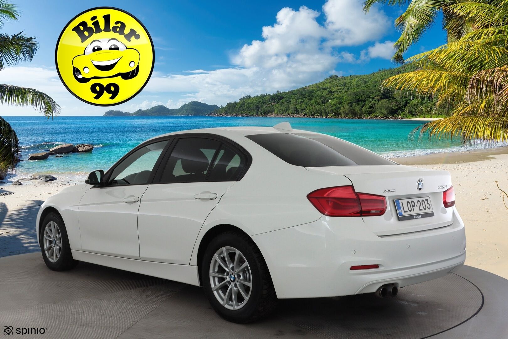 BMW 320 2018 F30 Sedan 320i A xDrive Business Exclusive * HiFi / LED / P.tutka / Sisätilanlämmitin / Sportnahat / Koukku / Navi * - Suomi-auto / Kahdet renkaat / Merkkihuollettu! - HULLU BLACKWEEK KORKOTARJOUS 2,49%