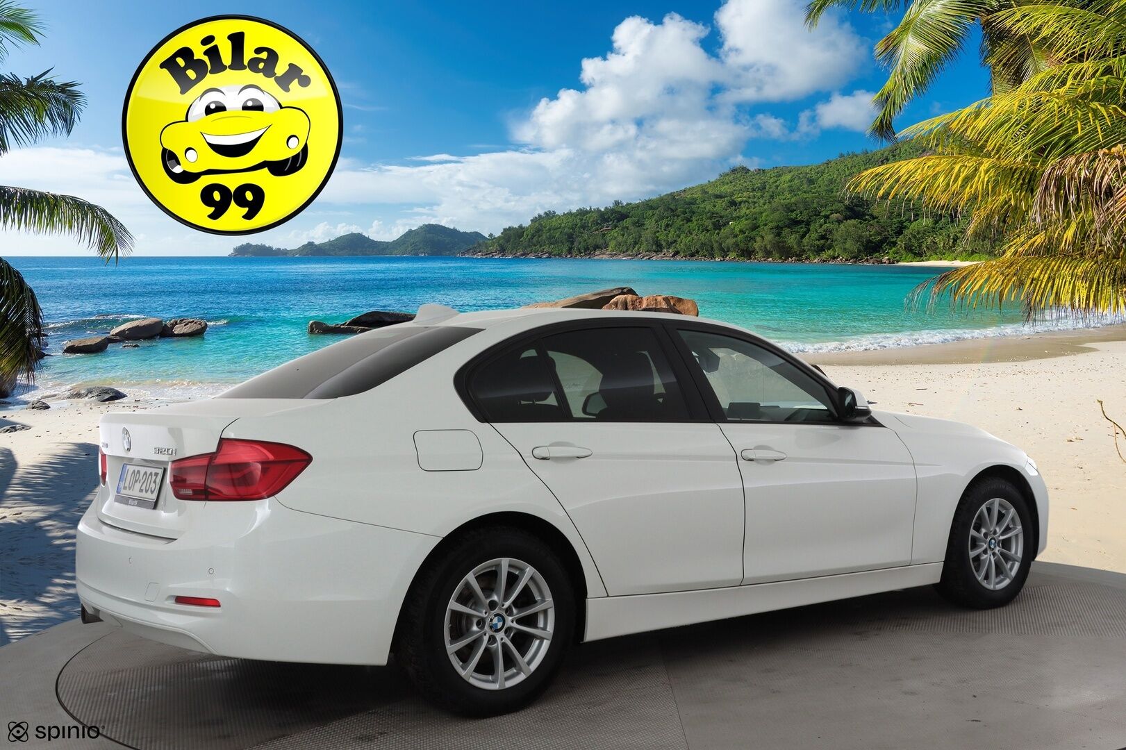 BMW 320 2018 F30 Sedan 320i A xDrive Business Exclusive * HiFi / LED / P.tutka / Sisätilanlämmitin / Sportnahat / Koukku / Navi * - Suomi-auto / Kahdet renkaat / Merkkihuollettu! - HULLU BLACKWEEK KORKOTARJOUS 2,49%