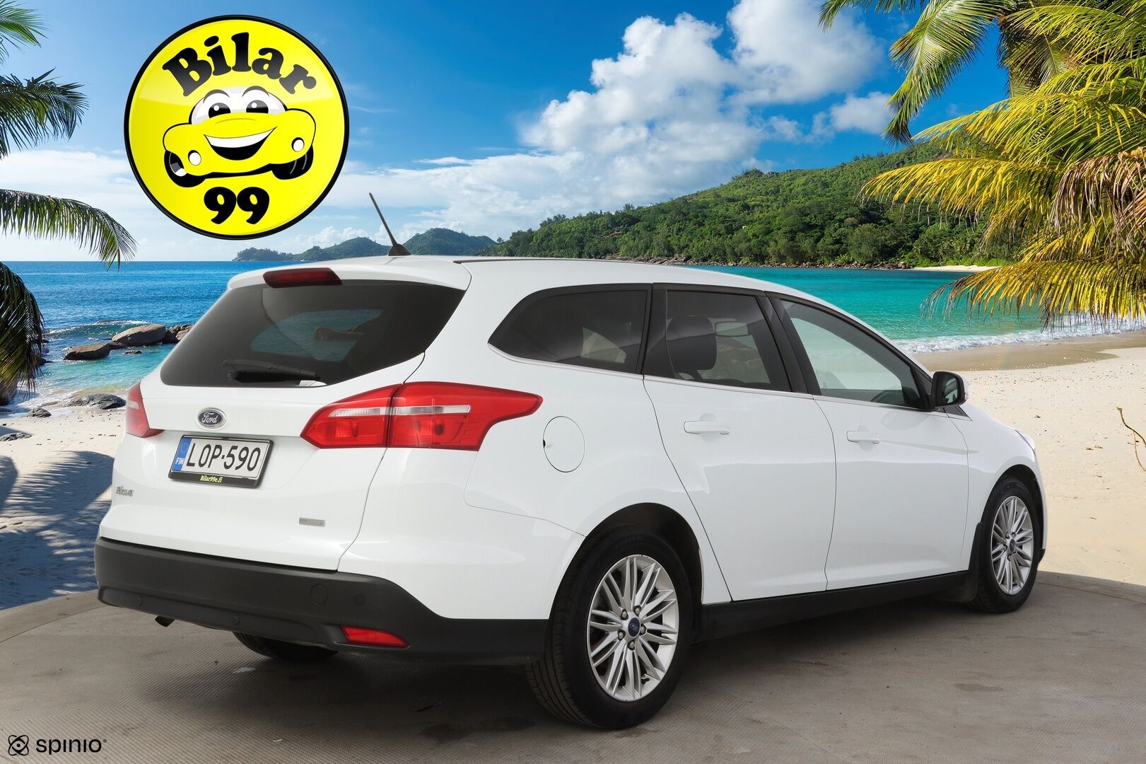 Ford Focus 2018 1,0 EcoBoost 125 hv Start/Stop M6 Edition Wagon * Lämmitettävä tuulilasi / Xenon / Lohko + sisä / P-tutkat / AppleCarPlay * - * Juuri huollettu! / Kahdet renkaat omilla alumiinivanteilla / Ratinlämmitin *