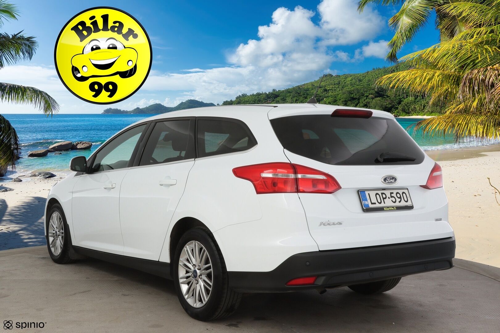 Ford Focus 2018 1,0 EcoBoost 125 hv Start/Stop M6 Edition Wagon * Lämmitettävä tuulilasi / Xenon / Lohko + sisä / P-tutkat / AppleCarPlay * - * Juuri huollettu! / Kahdet renkaat omilla alumiinivanteilla / Ratinlämmitin *