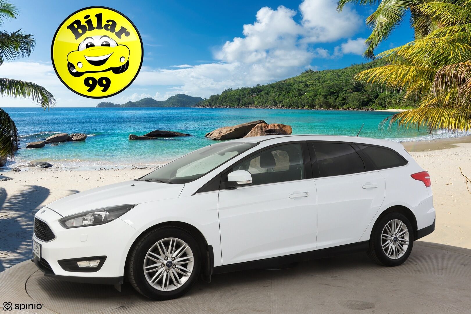 Ford Focus 2018 1,0 EcoBoost 125 hv Start/Stop M6 Edition Wagon * Lämmitettävä tuulilasi / Xenon / Lohko + sisä / P-tutkat / AppleCarPlay * - * Juuri huollettu! / Kahdet renkaat omilla alumiinivanteilla / Ratinlämmitin *