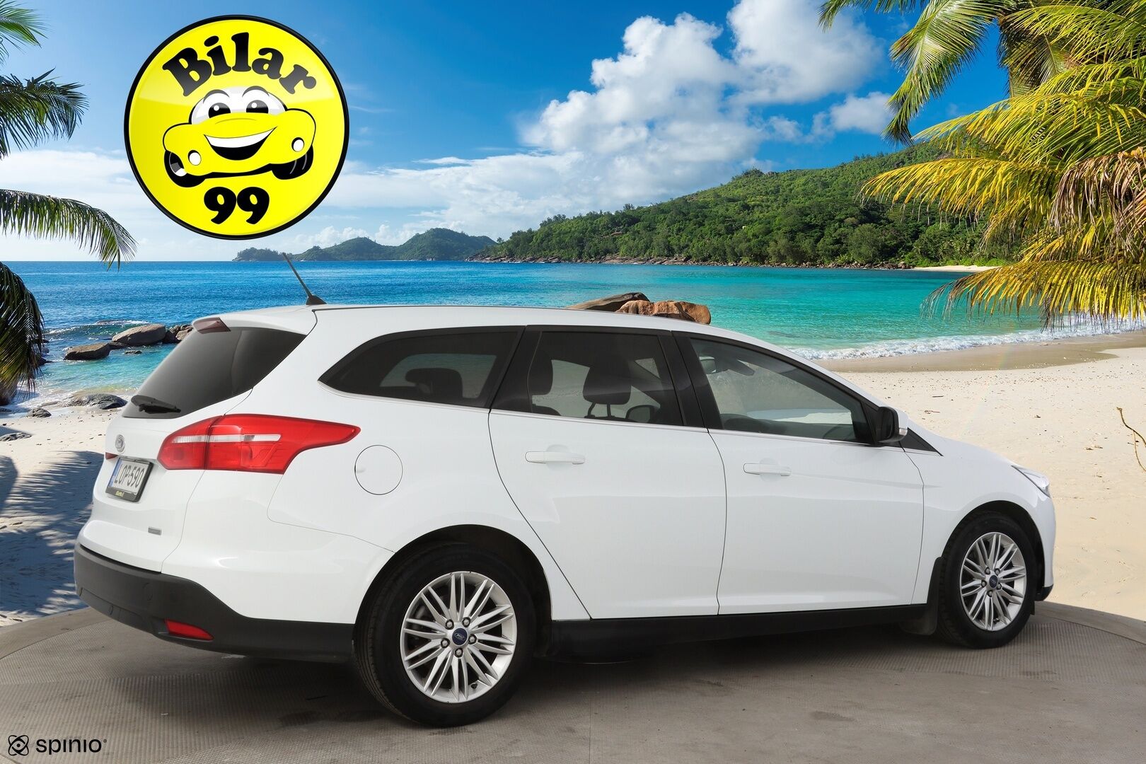 Ford Focus 2018 1,0 EcoBoost 125 hv Start/Stop M6 Edition Wagon * Lämmitettävä tuulilasi / Xenon / Lohko + sisä / P-tutkat / AppleCarPlay * - * Juuri huollettu! / Kahdet renkaat omilla alumiinivanteilla / Ratinlämmitin *
