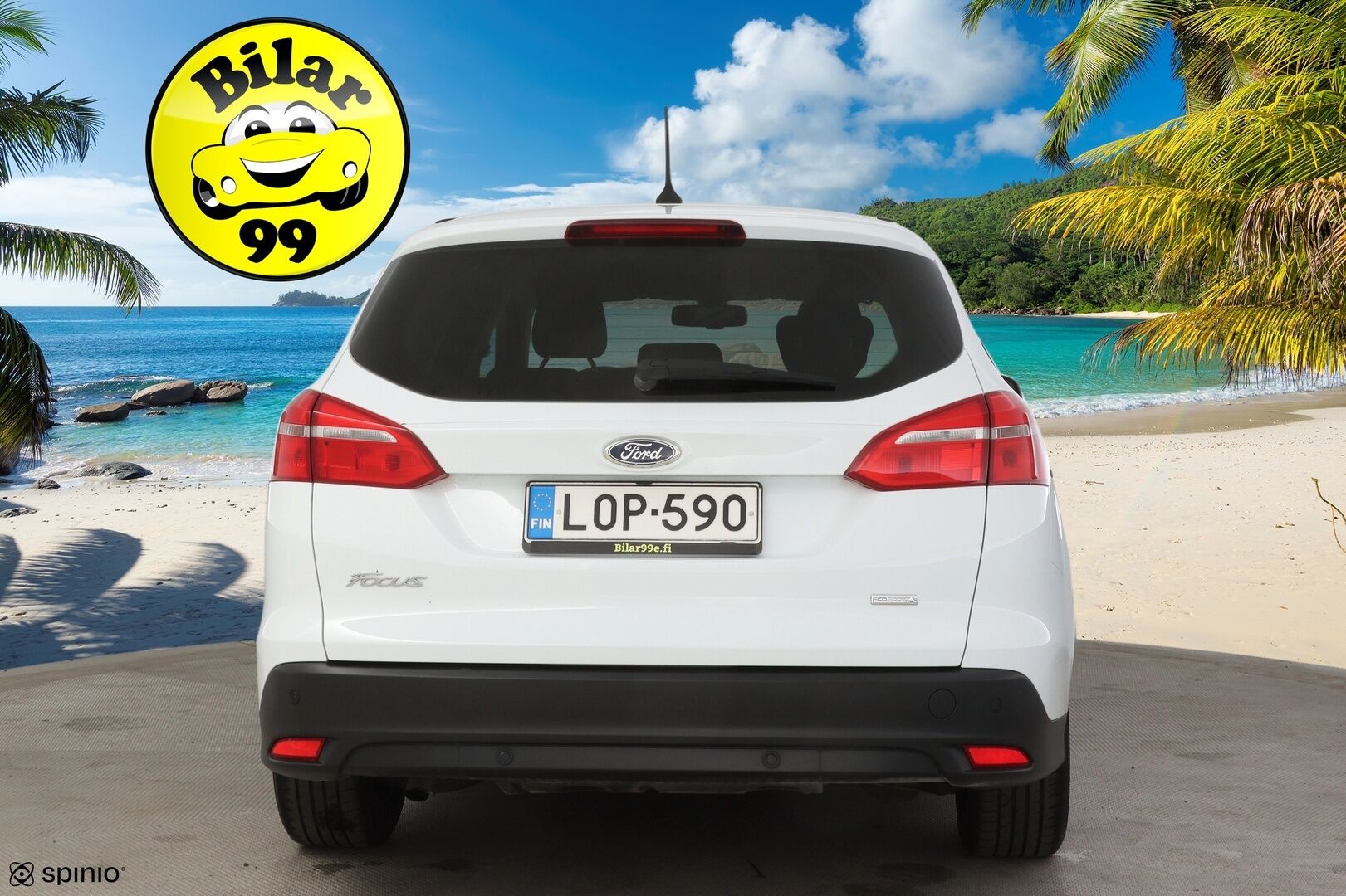 Ford Focus 2018 1,0 EcoBoost 125 hv Start/Stop M6 Edition Wagon * Lämmitettävä tuulilasi / Xenon / Lohko + sisä / P-tutkat / AppleCarPlay * - * Juuri huollettu! / Kahdet renkaat omilla alumiinivanteilla / Ratinlämmitin *