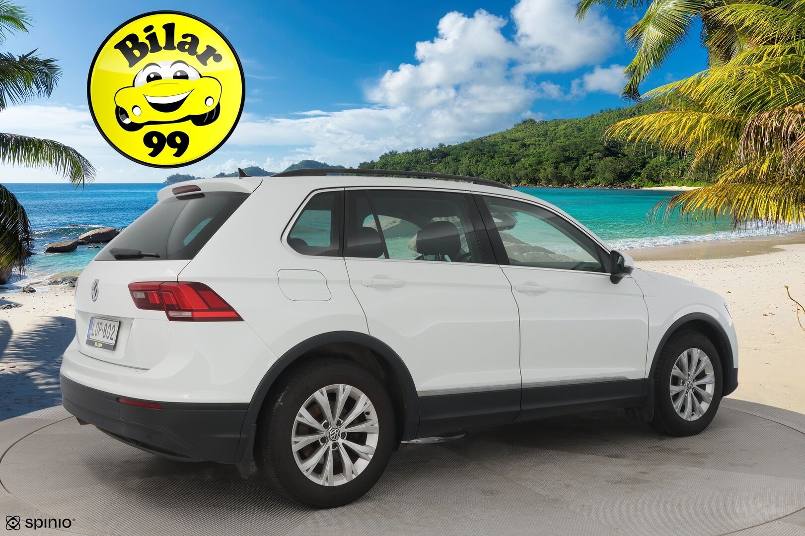 Volkswagen Tiguan 2018 Comfortline 2,0 TDI SCR 110 kW (150 hv) DSG-automaatti *Webasto / ACC / Koukku / Digimittari / LED* - Juuri huollettu / Jakopää 3/2024 / 2x hyvät renkaat / Suomi-auto