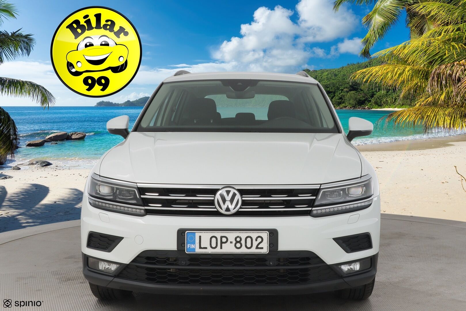 Volkswagen Tiguan 2018 Comfortline 2,0 TDI SCR 110 kW (150 hv) DSG-automaatti *Webasto / ACC / Koukku / Digimittari / LED* - Juuri huollettu / Jakopää 3/2024 / 2x hyvät renkaat / Suomi-auto