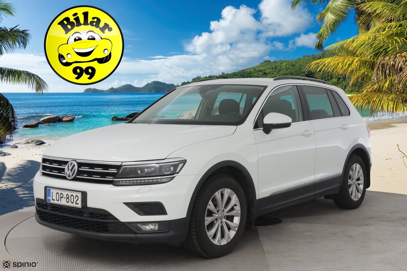 Volkswagen Tiguan 2018 Comfortline 2,0 TDI SCR 110 kW (150 hv) DSG-automaatti *Webasto / ACC / Koukku / Digimittari / LED* - Juuri huollettu / Jakopää 3/2024 / 2x hyvät renkaat / Suomi-auto - HULLUT VÄLIPÄIVÄT KORKOTARJOUS 2,49%