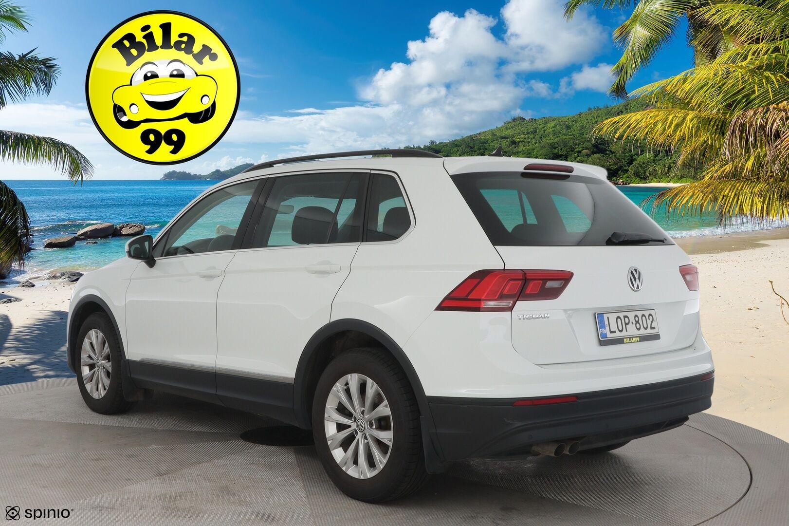 Volkswagen Tiguan 2018 Comfortline 2,0 TDI SCR 110 kW (150 hv) DSG-automaatti *Webasto / ACC / Koukku / Digimittari / LED* - Juuri huollettu / Jakopää 3/2024 / 2x hyvät renkaat / Suomi-auto