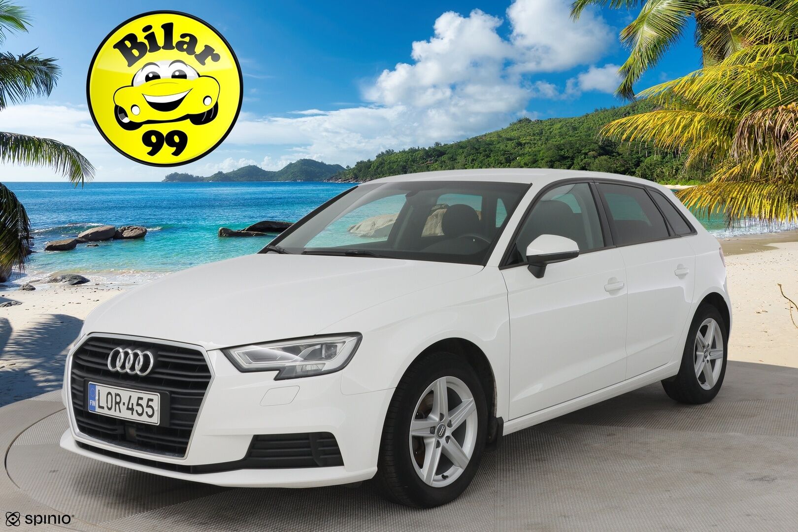 Audi A3 2019 Sportback Pro Business 30 TFSI 85 kW S tronic**Akustinen tutka takana / ACC / Siisti / Huollettu** - Kahdet renkaat aluvantein / Jakohihna ja vesipumppu vaihdettu 06/24