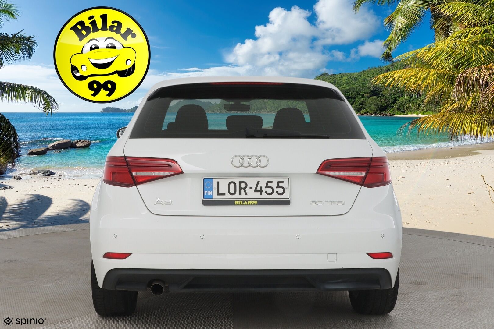 Audi A3 2019 Sportback Pro Business 30 TFSI 85 kW S tronic**Akustinen tutka takana / ACC / Siisti / Huollettu** - Kahdet renkaat aluvantein / Jakohihna ja vesipumppu vaihdettu 06/24