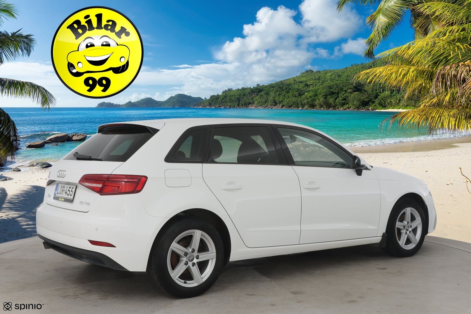 Audi A3 2019 Sportback Pro Business 30 TFSI 85 kW S tronic**Akustinen tutka takana / ACC / Siisti / Huollettu** - Kahdet renkaat aluvantein / Jakohihna ja vesipumppu vaihdettu 06/24
