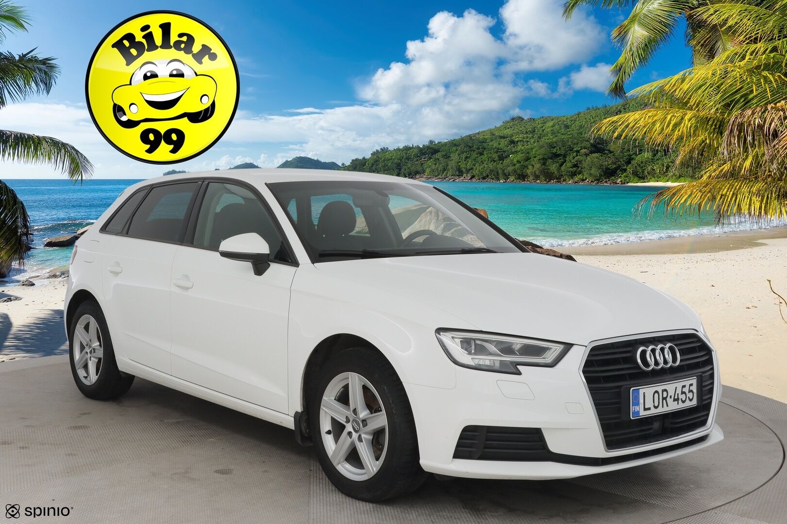 Audi A3 2019 Sportback Pro Business 30 TFSI 85 kW S tronic**Akustinen tutka takana / ACC / Siisti / Huollettu** - Kahdet renkaat aluvantein / Jakohihna ja vesipumppu vaihdettu 06/24