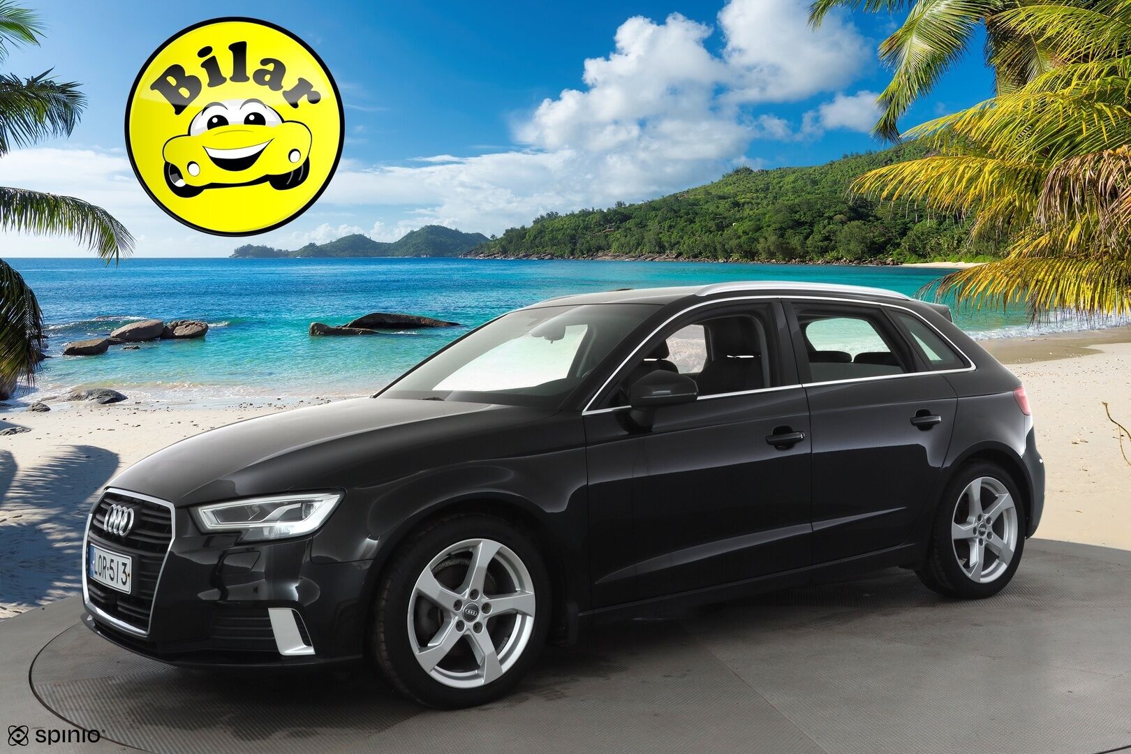 Audi A3 2019 Sportback Pro Business Sport 30 TFSI 85 kW S tronic - | ACC | Nahkaverhoilu | Sporttipenkit | Audi Sound System | LED | Keyless | Apple & Android | Pre Sense | Suomiauto | 2x renkaat aluin | 
