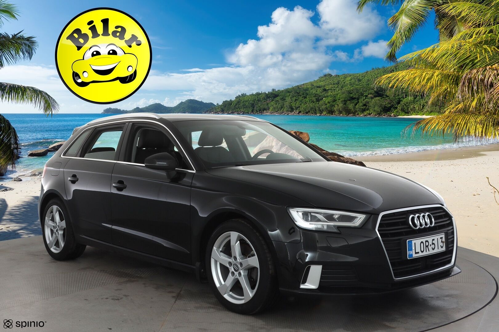 Audi A3 2019 Sportback Pro Business Sport 30 TFSI 85 kW S tronic - | ACC | Nahkaverhoilu | Sporttipenkit | Audi Sound System | LED | Keyless | Apple & Android | Pre Sense | Suomiauto | 2x renkaat aluin | 