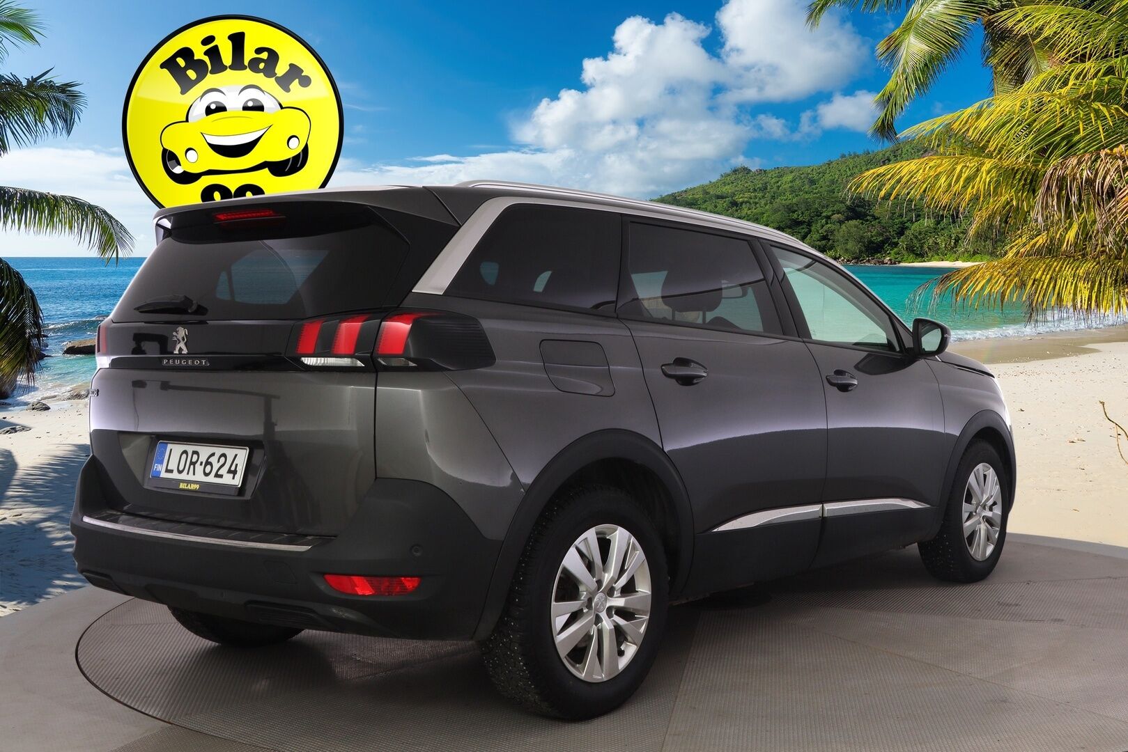 Peugeot 5008 2019 Allure PureTech 130 EAT8-automaatti * 7P / Ambient / Vakkari / CarPlay / Lohko+ sisä * - * Jakopää tehty! / Tilava / Juuri Huollettu! *