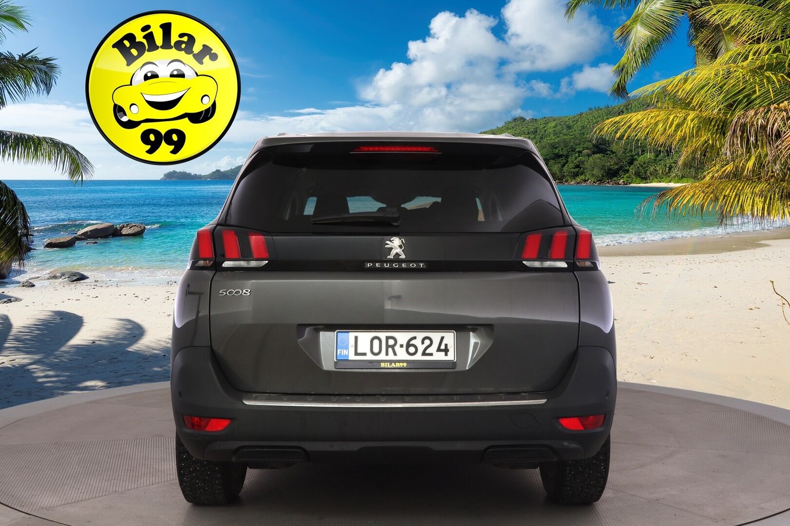 Peugeot 5008 2019 Allure PureTech 130 EAT8-automaatti * 7P / Ambient / Vakkari / CarPlay / Lohko+ sisä * - * Jakopää tehty! / Tilava / Juuri Huollettu! *