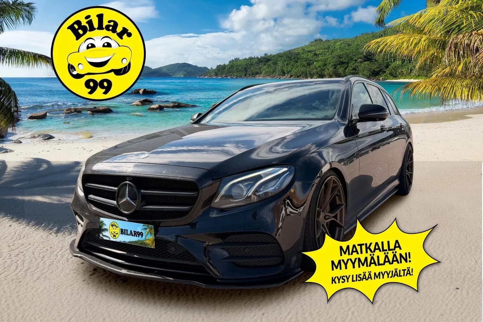 Mercedes-Benz E 2017 220 d A Premium Business AMG - DTR+ | Muistinahat | Burmester | 360 | Panorama | Koukku | Multibeam | KeylessGo | Widescreen | BLIS | Webasto | 