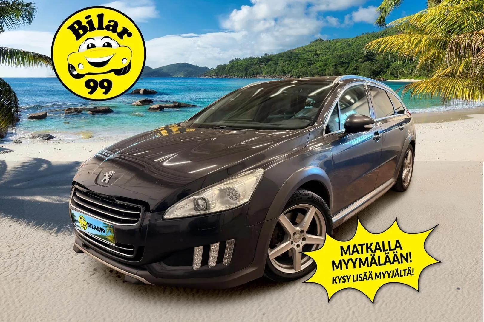 Peugeot 508 2012 PEUGEOT 508RXH HYbrid4 HDi AWD *YritysOutlet - Myydään vain yrityksille* - HIENO! | Nahat | Lasikatto | Muistipenkit | Koukku