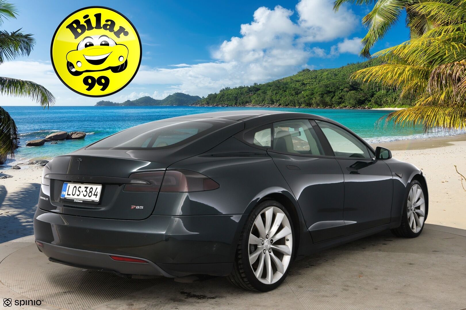 Tesla Model S 2014 P 85 / YritysOutlet - Myydään vain yrityksille - Ilmaiset supercharget / Tämä auto myydään YritysOutlet -valikoimasta vain yritykselle