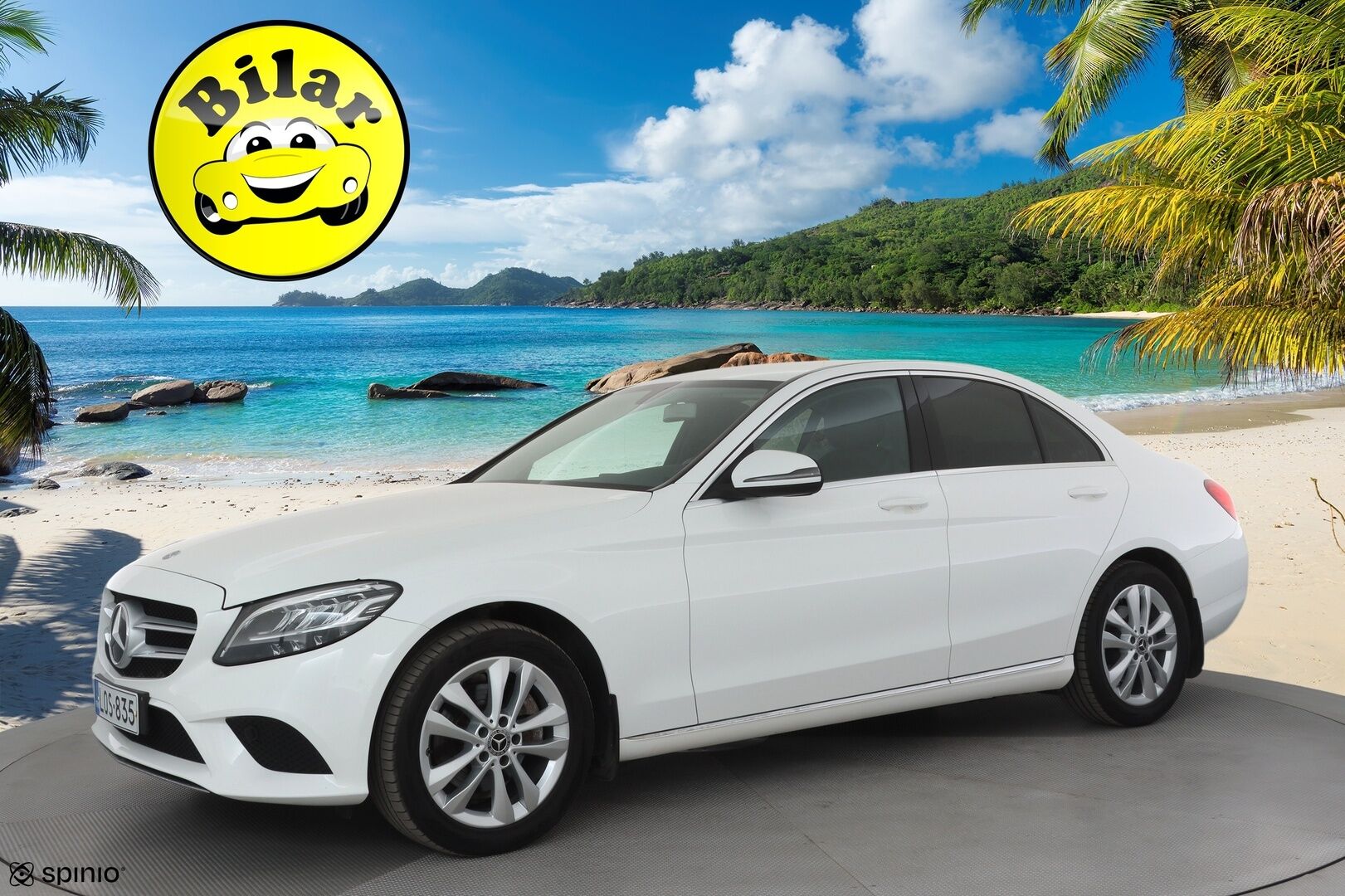 Mercedes-Benz C 2019 200 4Matic A Business - | Suomi-auto | P.Kamera | Lohko+Sisä | LED | Sporttipenkit | Facelift |