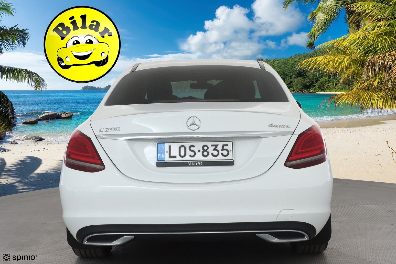 Mercedes-Benz C 2019 200 4Matic A Business - | Suomi-auto | P.Kamera | Lohko+Sisä | LED | Sporttipenkit | Facelift |