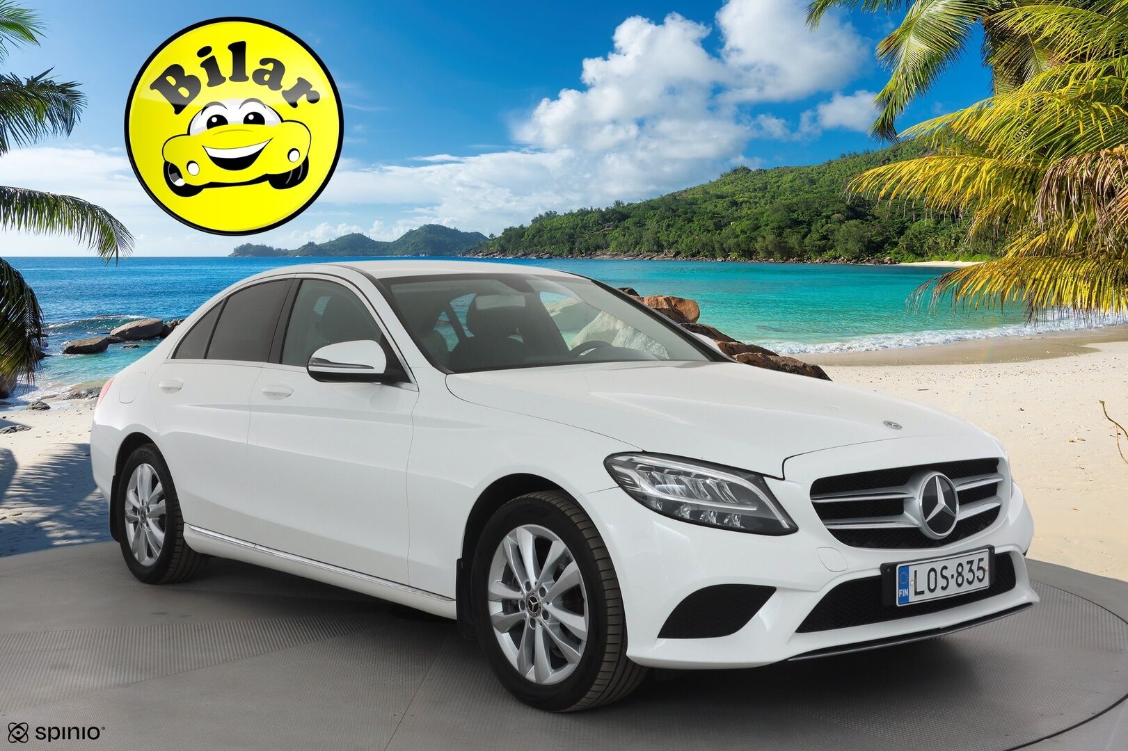 Mercedes-Benz C 2019 200 4Matic A Business - | Suomi-auto | P.Kamera | Lohko+Sisä | LED | Sporttipenkit | Facelift |