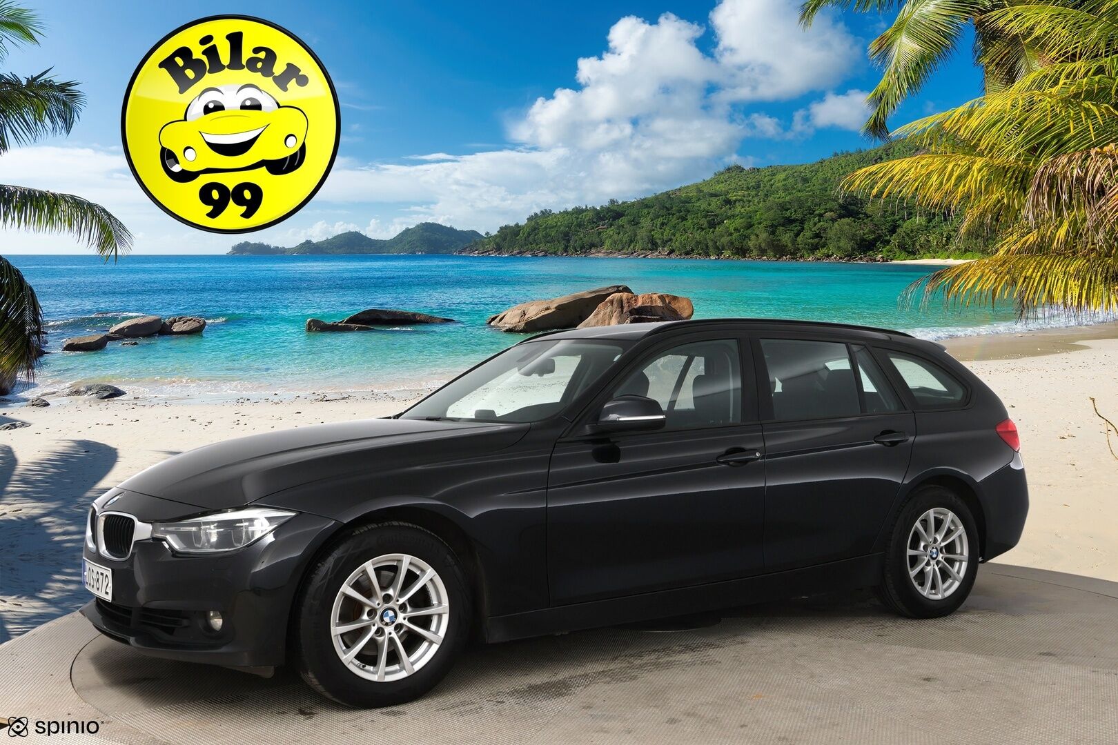 BMW 320 2019 F31 Touring 320i xDrive Limited Edition / 1-om. Suomi-auto / Sporttipenkit / Nahkasisusta / LED / Vakkari / - Merkkihuollettu / Todella siisti / Sähkökontti