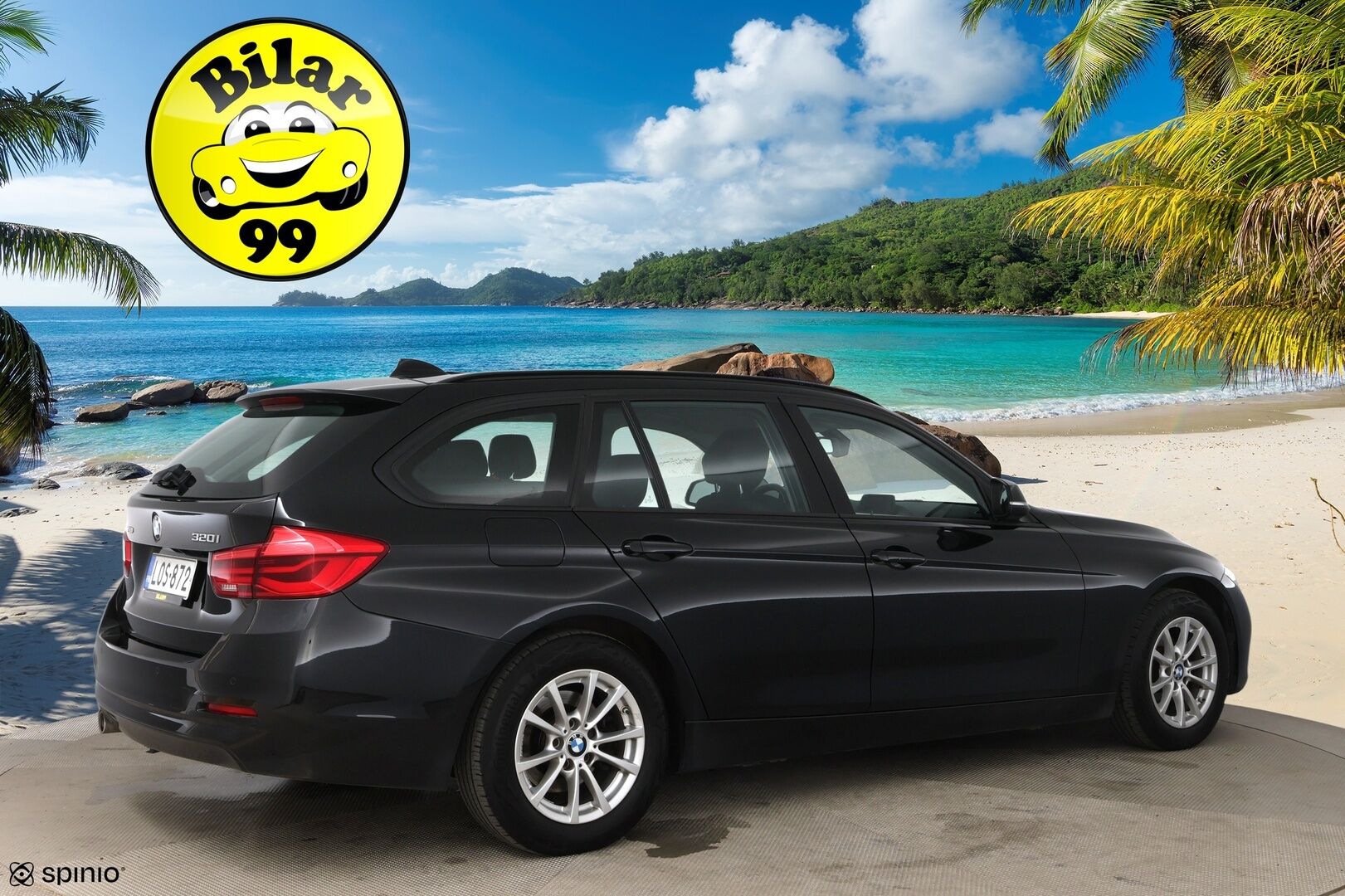BMW 320 2019 F31 Touring 320i xDrive Limited Edition / 1-om. Suomi-auto / Sporttipenkit / Nahkasisusta / LED / Vakkari / - Merkkihuollettu / Todella siisti / Sähkökontti
