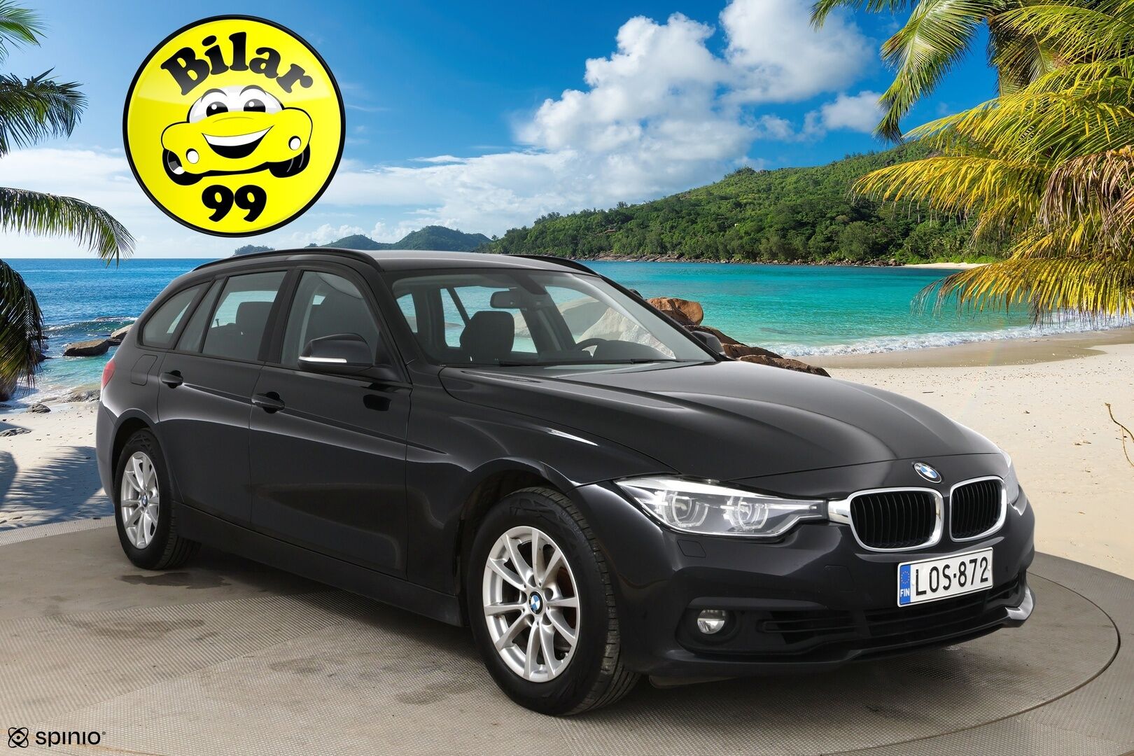 BMW 320 2019 F31 Touring 320i xDrive Limited Edition / 1-om. Suomi-auto / Sporttipenkit / Nahkasisusta / LED / Vakkari / - Merkkihuollettu / Todella siisti / Sähkökontti
