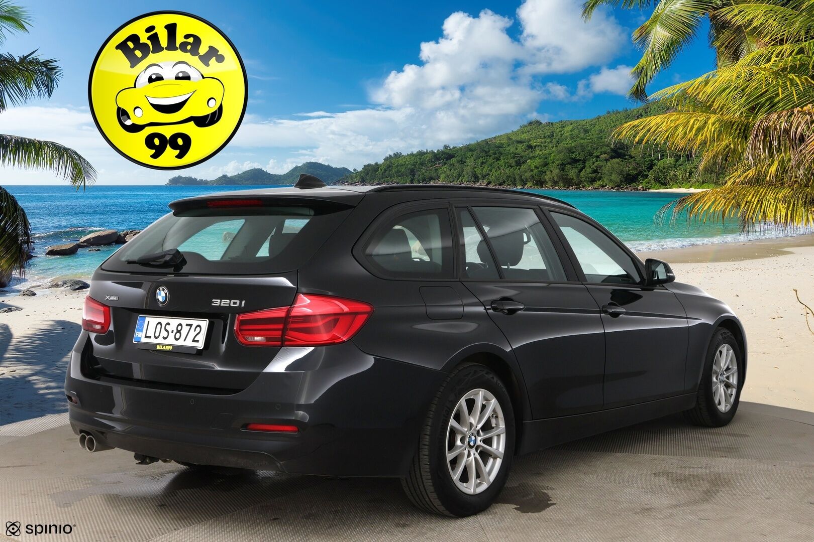 BMW 320 2019 F31 Touring 320i xDrive Limited Edition / 1-om. Suomi-auto / Sporttipenkit / Nahkasisusta / LED / Vakkari / - Merkkihuollettu / Todella siisti / Sähkökontti
