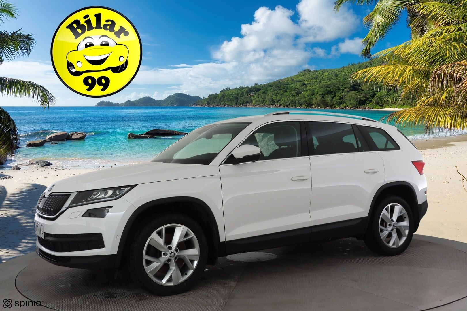 Skoda Kodiaq 2017 2,0 TDI 190 4x4 Style DSG * ACC / Webasto / Koukku / LED / Canton / P.Kamera / Puolinahat / Keyless * - Kahdet renkaat