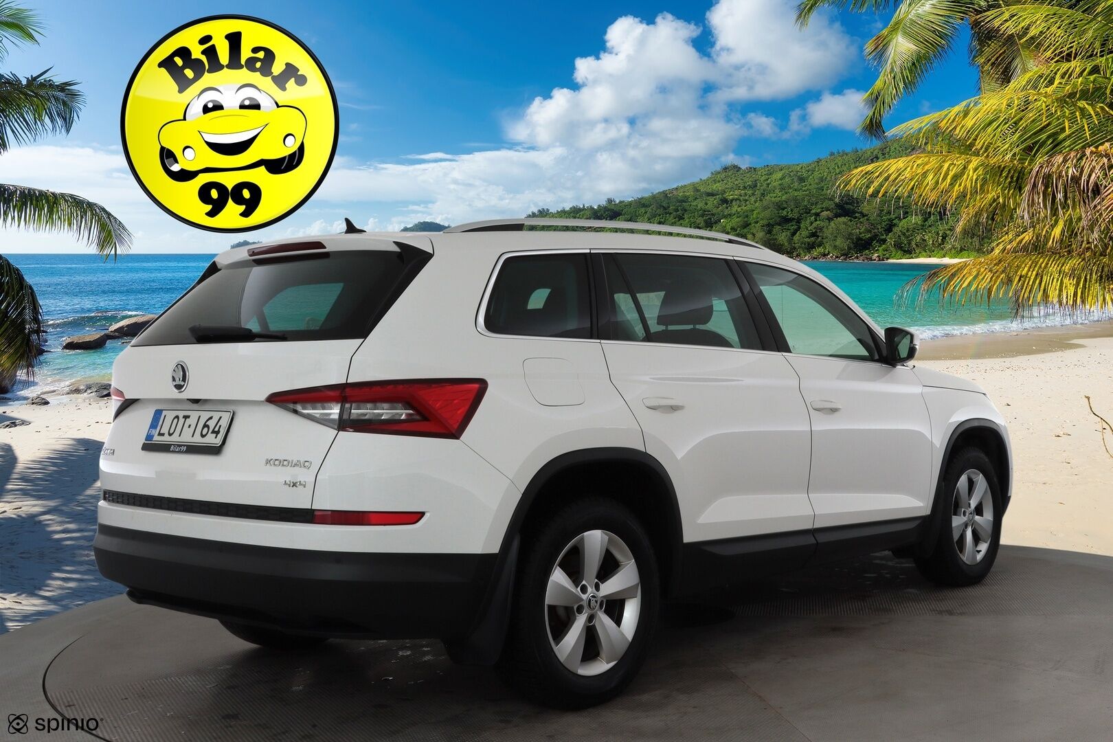 Skoda Kodiaq 2017 2,0 TDI 190 4x4 Style DSG * ACC / Webasto / Koukku / LED / Canton / P.Kamera / Puolinahat / Keyless * - Kahdet renkaat