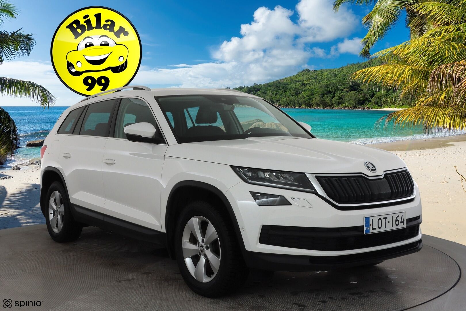 Skoda Kodiaq 2017 2,0 TDI 190 4x4 Style DSG * ACC / Webasto / Koukku / LED / Canton / P.Kamera / Puolinahat / Keyless * - Kahdet renkaat