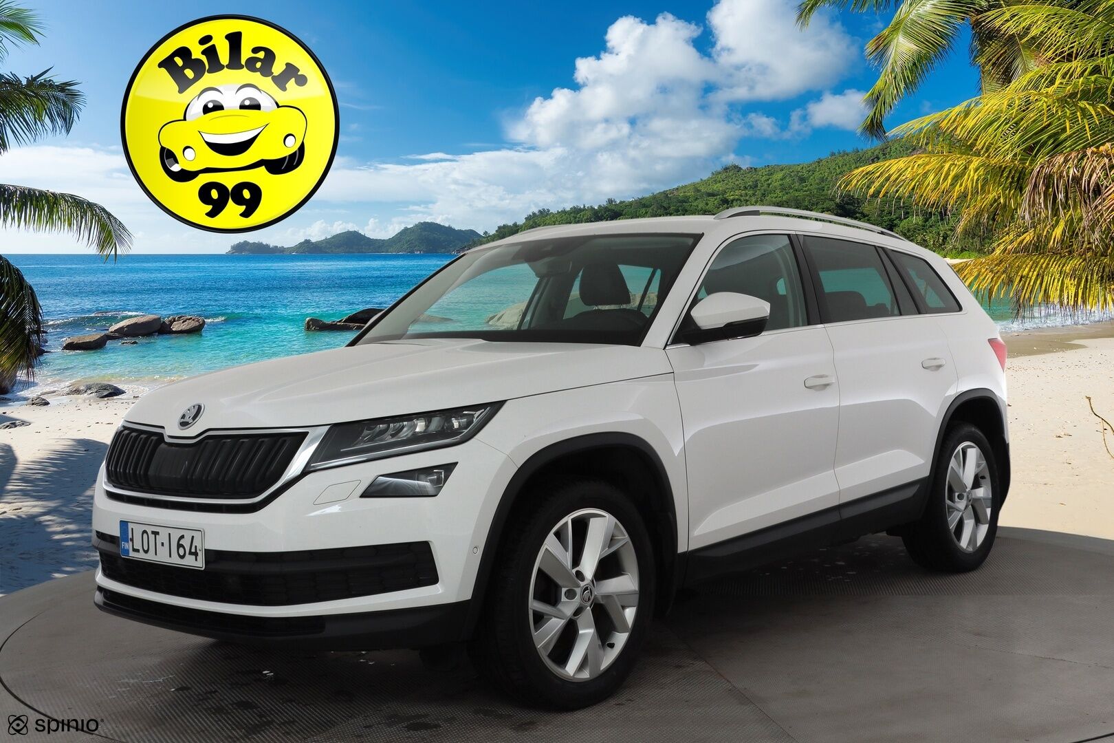 Skoda Kodiaq 2017 2,0 TDI 190 4x4 Style DSG * ACC / Webasto / Koukku / LED / Canton / P.Kamera / Puolinahat / Keyless * - Kahdet renkaat