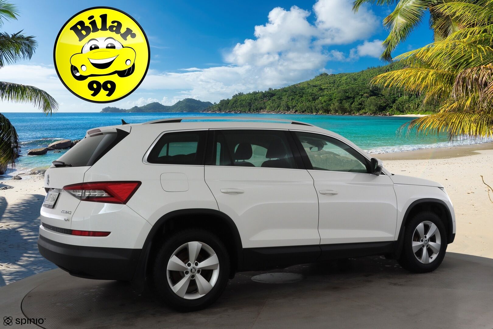 Skoda Kodiaq 2017 2,0 TDI 190 4x4 Style DSG * ACC / Webasto / Koukku / LED / Canton / P.Kamera / Puolinahat / Keyless * - Kahdet renkaat