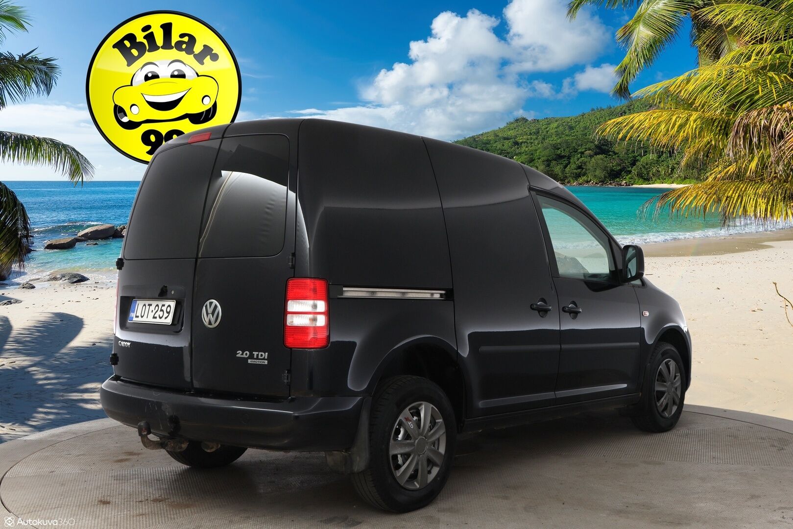 Volkswagen Caddy 2012 2,0 TDI 81 kW 4MOTION Comfortline - ALV / Webasto / Nahkasisusta / Koukku / Vakkari!