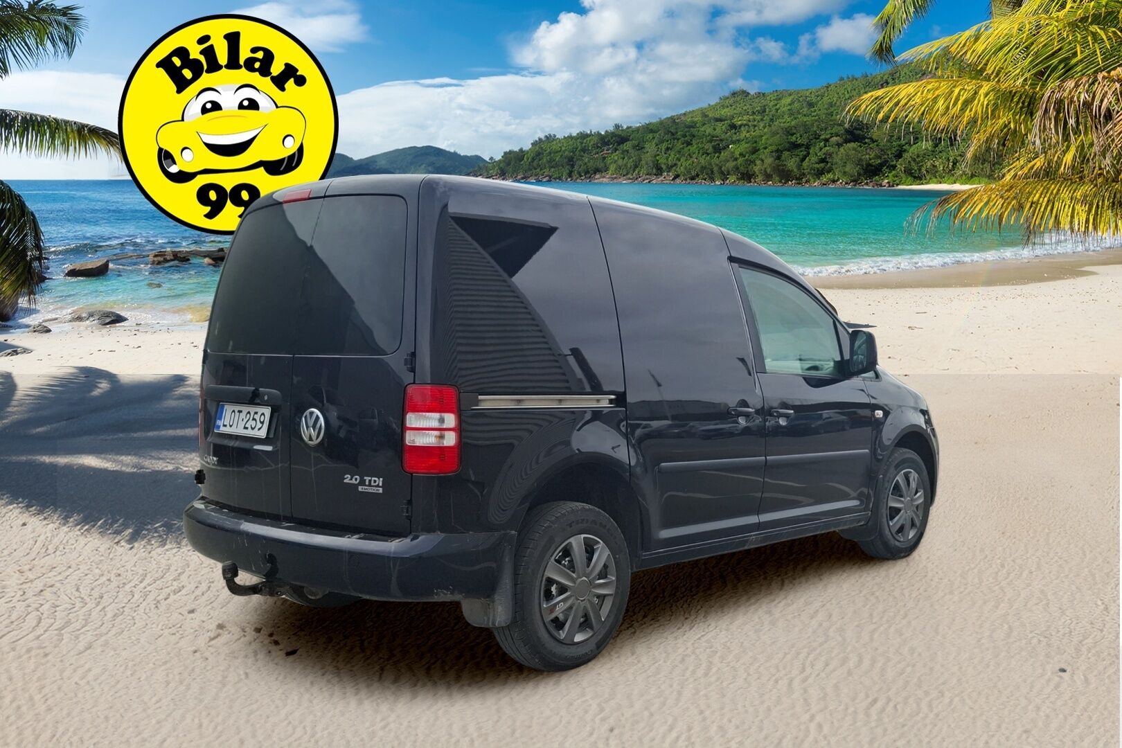 Volkswagen Caddy 2012 2,0 TDI 81 kW 4MOTION Comfortline - ALV / Webasto / Nahkasisusta / Koukku / Vakkari!