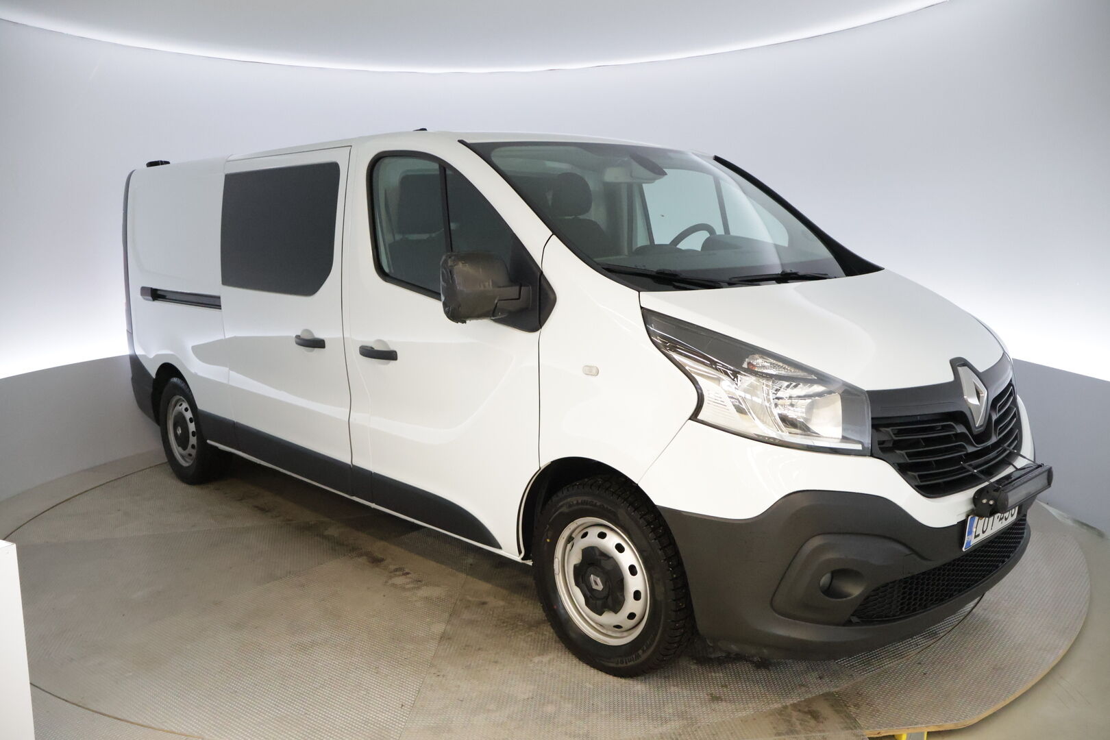 Renault Trafic 2019 dCi 125 TwinTurbo L2H1 6,0 m3 *Eber / Peruutuskamera / Pariovet / Läpijuostava / Vetokoukku / Suomi-auto* - 2.OM Suomi-auto / Lisälämmitin - HULLUT AVAJAISHULINAT KORKOTARJOUS 3,29 %
